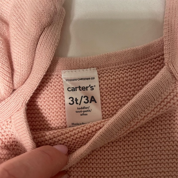 Carter's Soft Pink Ruffle Tank Top - Picture 2 of 2